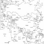 Printable Outline Maps Of Asia For Kids | Asia Outline, Printable   Asia Political Map Printable