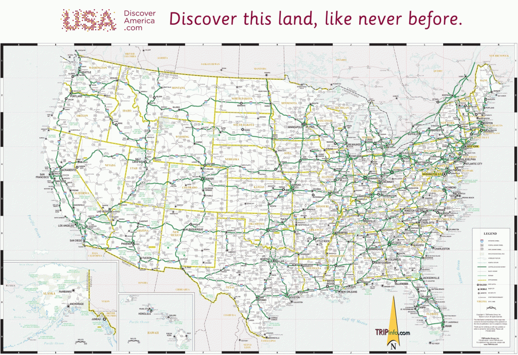 Printable Road Map Of Usa - Maplewebandpc - Printable Road Map Of Canada