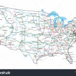 Printable Road Maps Of Usa And Travel Information | Download Free   Printable Us Map With Interstate Highways