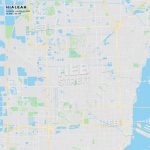 Printable Street Map Of Hialeah, Florida | Hebstreits Sketches   Florida Street Map