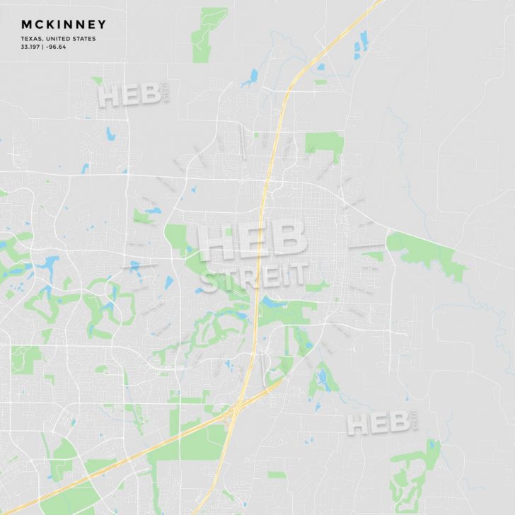 Street Map Of Mckinney Texas