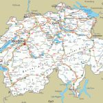 Printable Switzerland Road Map,swiss Transport Map,switzerland   Printable Map Of Switzerland