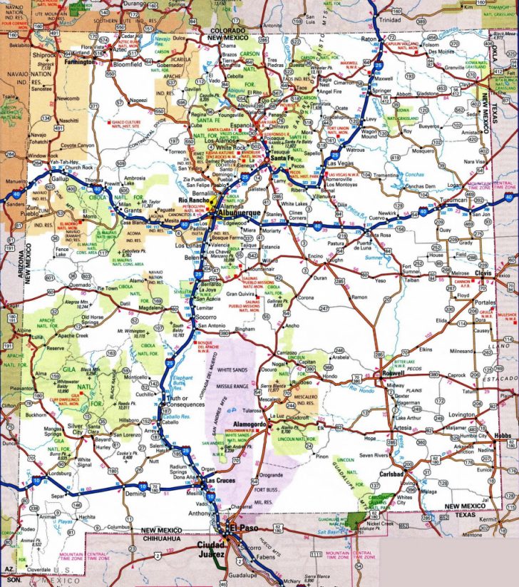 Printable Texas Road Map