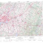 Printable Topographic Map Of Montreal 031H, Qc   Printable Topographic Map