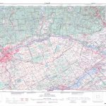 Printable Topographic Map Of Ottawa 031G, On   Printable Map Of Ottawa
