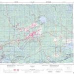Printable Topographic Map Of Sudbury 041I, On   Printable Topographic Maps Free