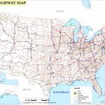 Printable Us Map With Cities New United States Major Highways Map   Printable Us Map With Cities