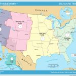 Printable Us Time Zone Map With States New Time Zone Map Usa   Printable Time Zone Map With States