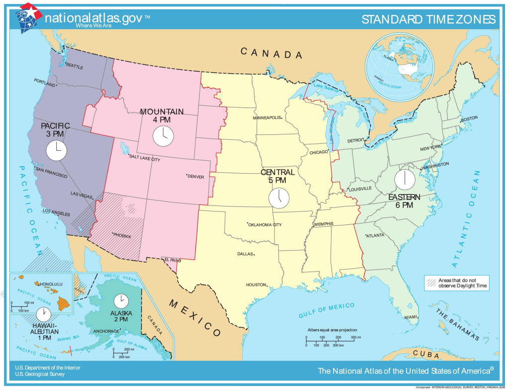 Printable Us Time Zone Map With States New Time Zone Map Usa - Printable Usa Time Zone Map