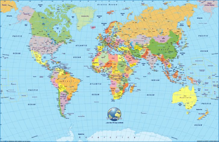 Free Printable World Map With Countries Labeled For Kids