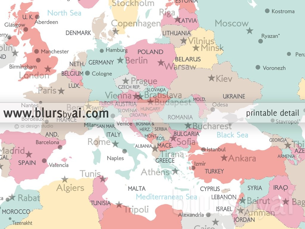 Printable World Map Large | Sksinternational - Large Printable World Map Labeled