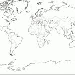 Printable World Map Pdf New Blank | Anu | World Map Printable, Blank   Coloring World Map Printable