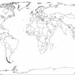 Printable World Maps   World Maps   Map Pictures   Free Printable Black And White World Map With Countries Labeled