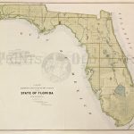 Prints Old & Rare   Florida   Antique Maps & Prints   Antique Florida Map