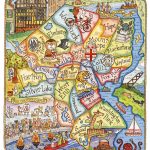 Providence Rhode Island Art Map 11 X 14 | Etsy   Printable Map Of Providence Ri