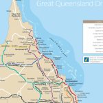 Queensland Drive Maps | Outback Queensland   Printable Map Of Queensland