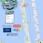 Race Info | South Padre Island Marathon   Padre Island Texas Map