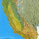 Raised Relief Maps Of California   California Raised Relief Map