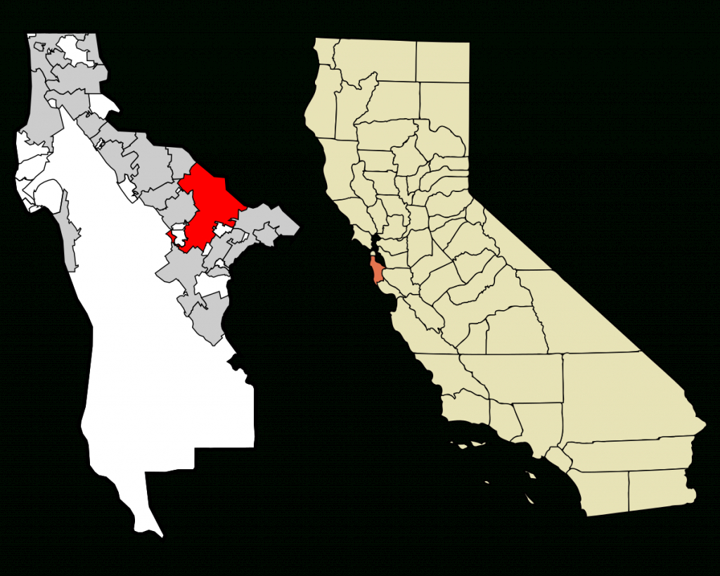 Redwood City, California - Wikipedia - San Mateo California Map