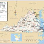 Reference Maps Of Virginia, Usa   Nations Online Project   Virginia State Map Printable