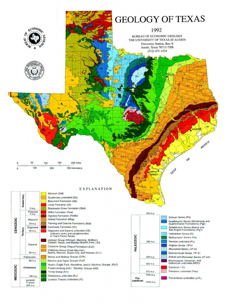 Regional Information | Ark-La-Tex Gem &amp;amp; Mineral Society - Gold Prospecting In Texas Map
