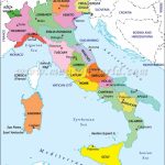 Regions Of Italy | 饮食 | Map Of Italy Regions, Italy Map, Italy Travel   Printable Map Of Italy With Cities And Towns