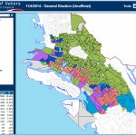 Registrar's Map Gives Nuanced Glimpse Into Oakland Mayoral Results   California Voting Precinct Map