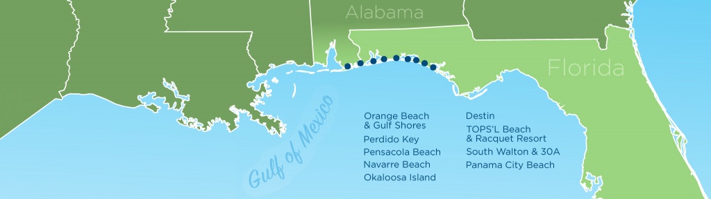 Resortquest Real Estate | Nw Fl &amp;amp; Al Gulf Coast Condos And Homes For - Destin Florida Location On Map