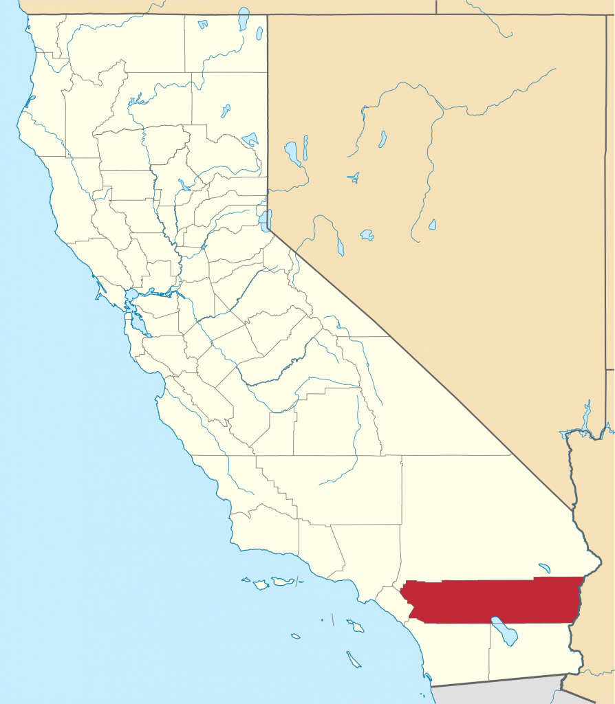 Riverside County, California - Wikipedia - Printable Map Of Riverside Ca