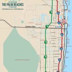 Road Access | The Palm Beaches Florida   Jupiter Beach Florida Map