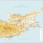 Road Map Of Cyprus | Tourist Map Of Cyprus | Maps Of Districts In Cyprus   Printable Map Of Cyprus