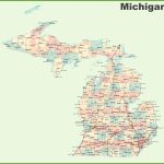 Road Map Of Michigan With Cities Elegant Printable Map Of Michigan   Printable Map Of Michigan