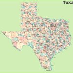 Road Map Of Texas With Cities   Map Of Texas Roads And Cities