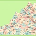 Road Map Of Virginia With Cities   Virginia State Map Printable