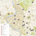Rome Printable Tourist Map | Sygic Travel   Printable Walking Map Of Rome