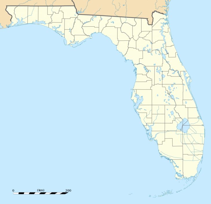 Christmas Florida Map