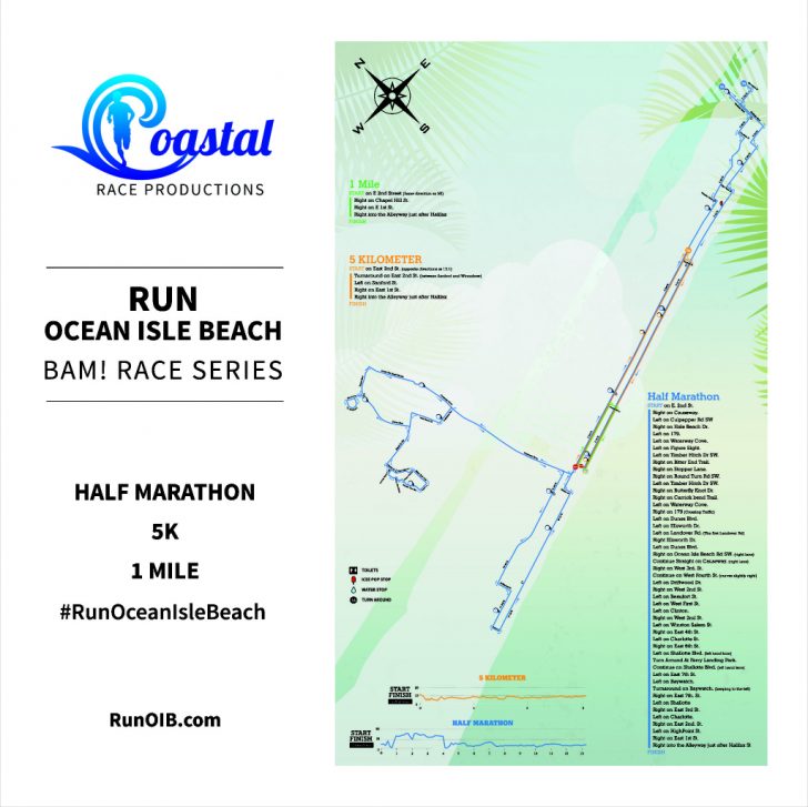 Printable Map Of Ocean Isle Beach Nc