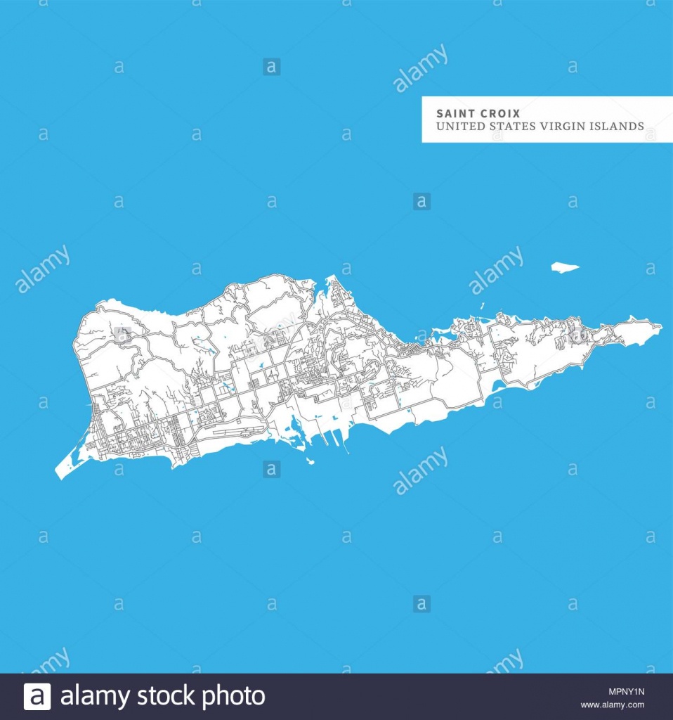Saint Croix Printable Map Stock Photos &amp;amp; Saint Croix Printable Map - Printable Map Of St Croix