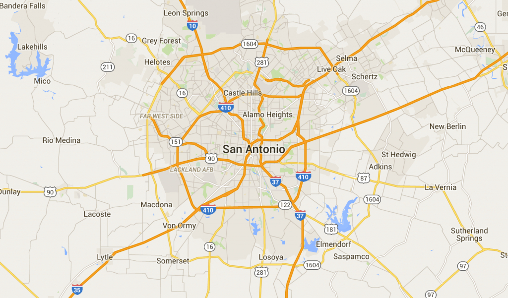 San Antonio, Tx Neighborhood Map - Best &amp;amp; Worst Neighborhoods - Map Of San Antonio Texas And Surrounding Area