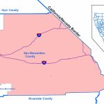 San Bernardino County Map And Travel Information | Download Free San   Map Of San Bernardino County California