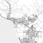 San Buenaventura (Ventura), California   Area Map   Light   Ventura California Map