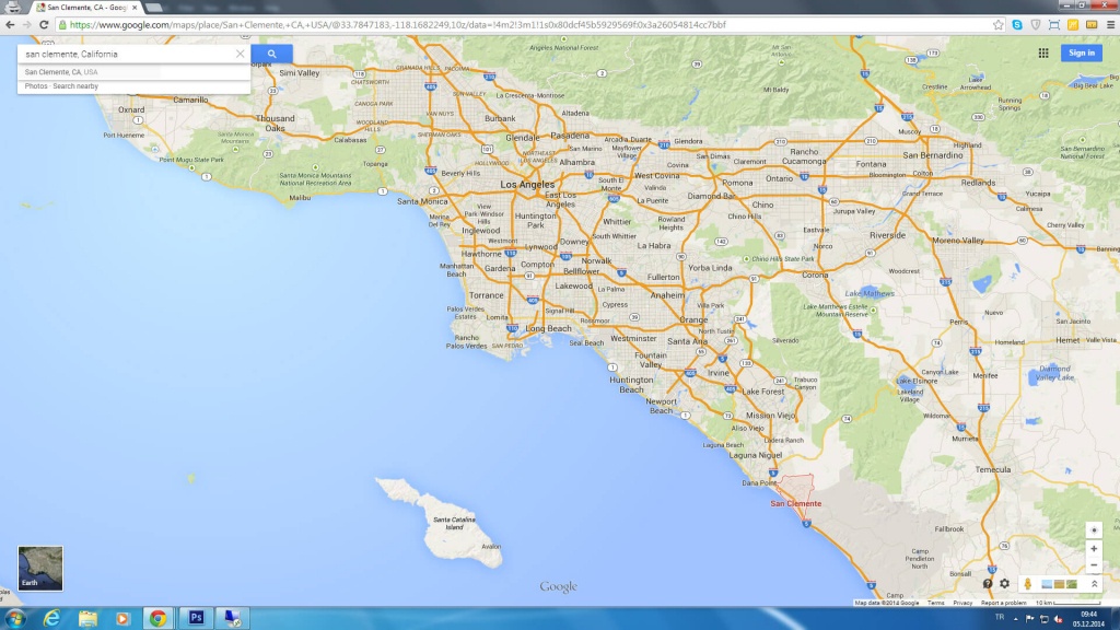 San Clemente California Map - San Clemente California Map
