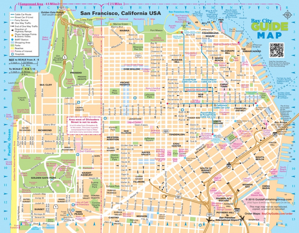 San Francisco Maps | California, U.s. | Maps Of San Francisco - Printable Map Of San Francisco Streets