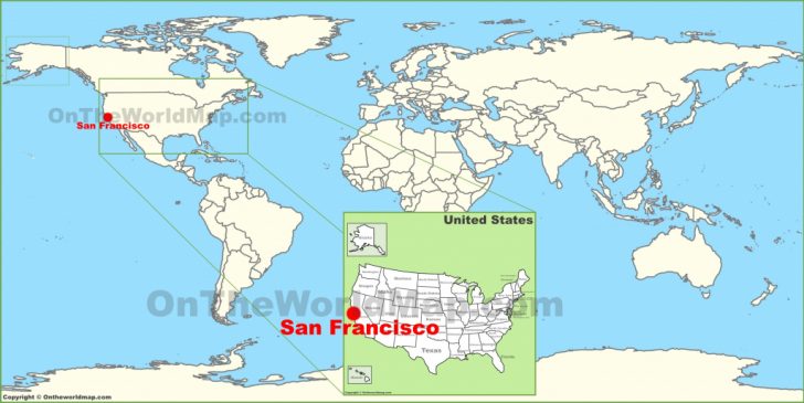 Where Is San Francisco California On Map