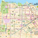 San Francisco Tourist Map Printable And Travel Information   San Francisco City Map Printable