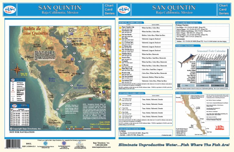 San Quintin Baja Directions San Quintin Baja California Map