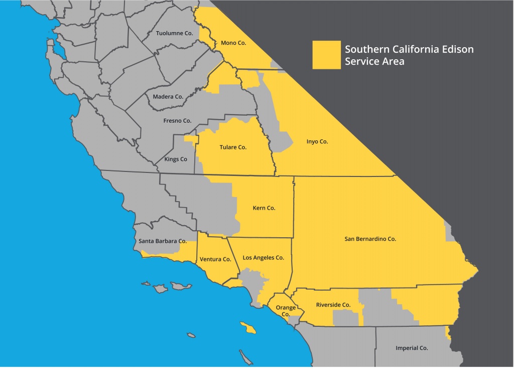 Sce Territory Map | Leadership | Who We Are | About Us | Home - Sce - California Electric Utility Map