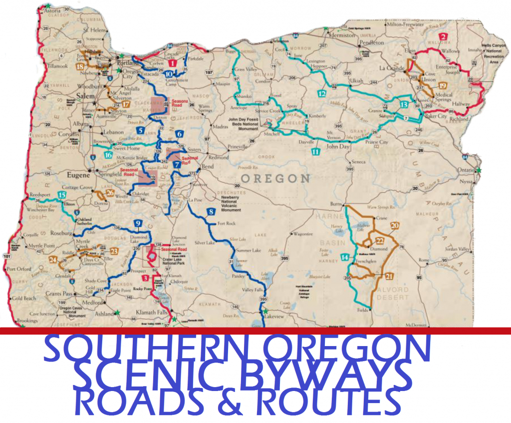 Scenic Byways - Expert Properties - Scenic Byways California Map