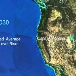 Sea Level Rise For The Coasts Of California, Oregon, And Washington   California Sea Level Rise Map