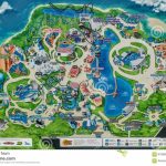 Sea World Map 2017 Editorial Photo. Image Of Dolphins   91088011   Seaworld Map Orlando Florida